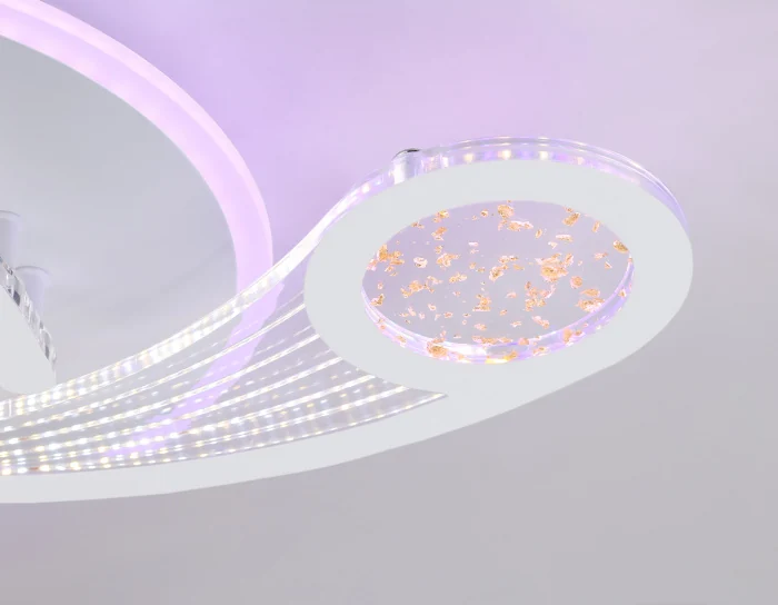 Потолочный светодиодный светильник с пультом Ambrella light FA4475