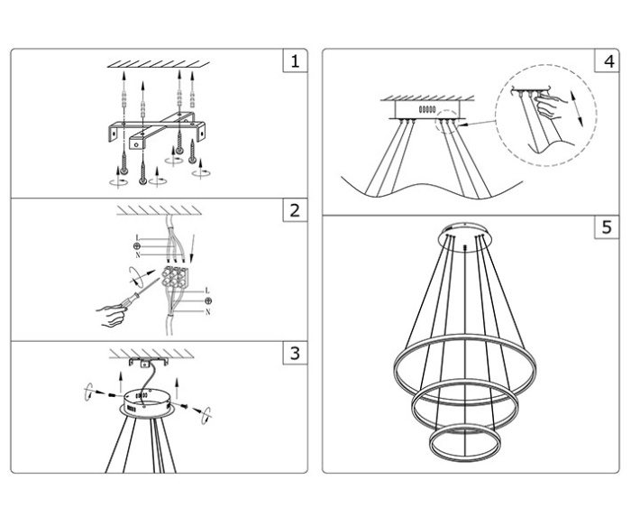 Люстра 08223,01A(4000K) Kink Light