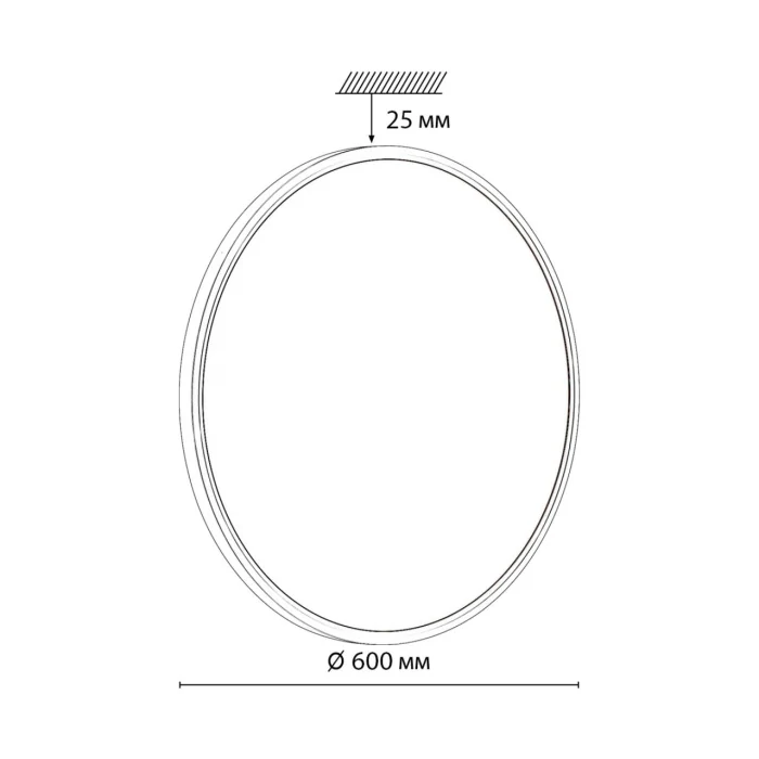Настенно-потолочный светильник SONEX ALFA BLACK 7660/48L