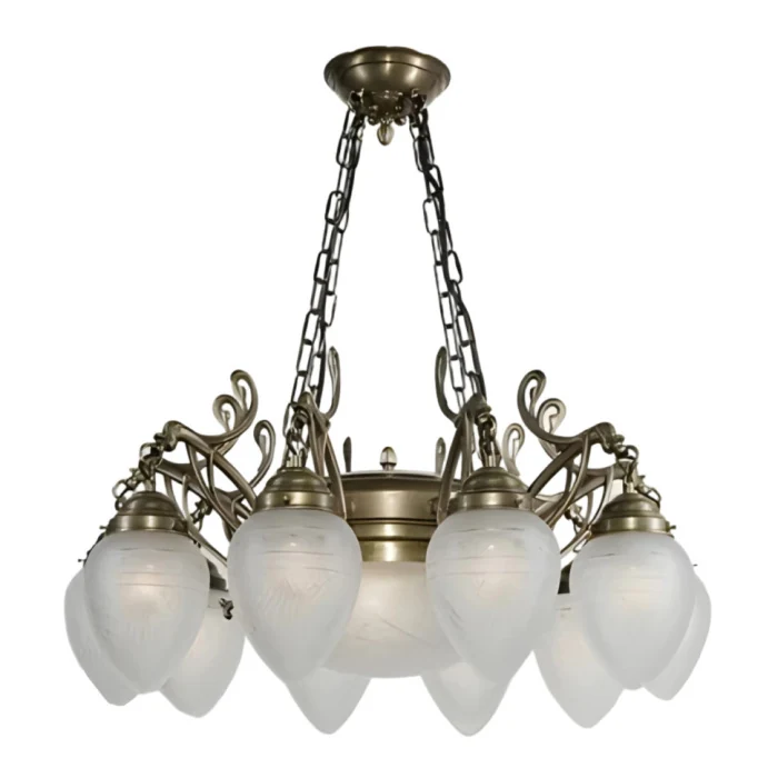 Подвесная люстра Berliner Messinglampen D231-123cr+125crB