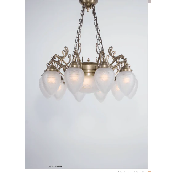 Подвесная люстра Berliner Messinglampen D231-123cr+125crB