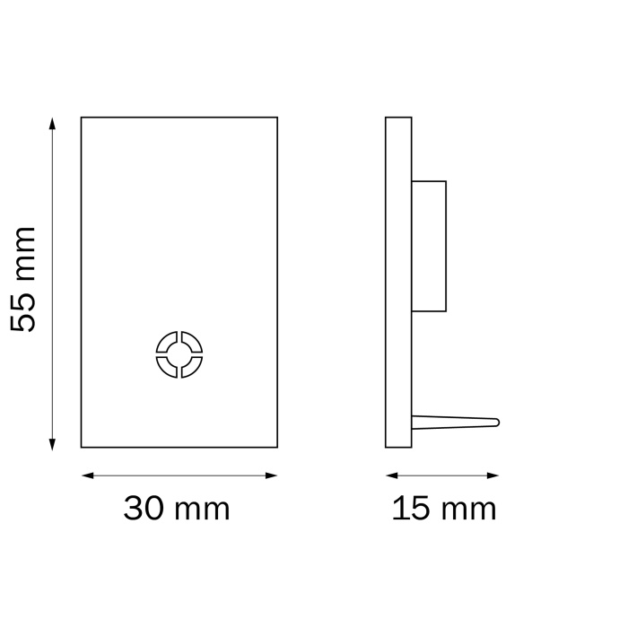Заглушка концевая трековая PRO Teta Lightstar 505167
