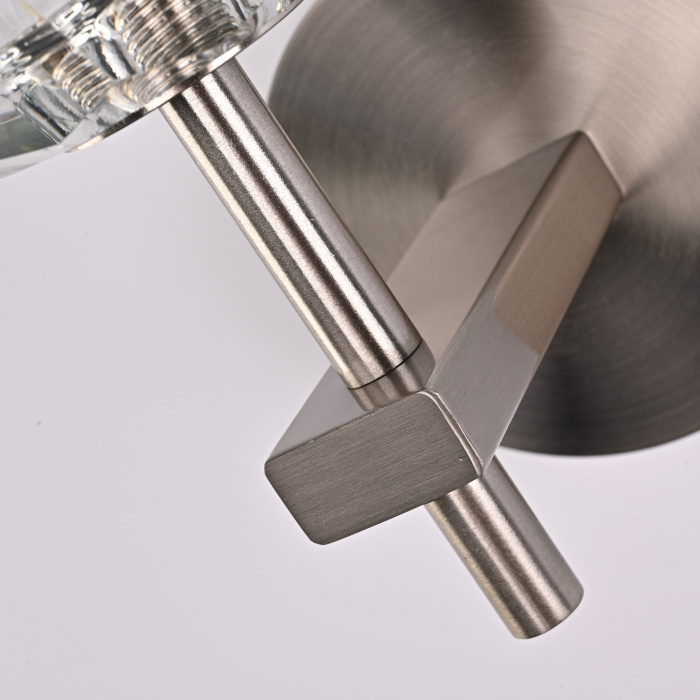 Бра Boule de Cristal Single Sconce Никель ImperiumLoft