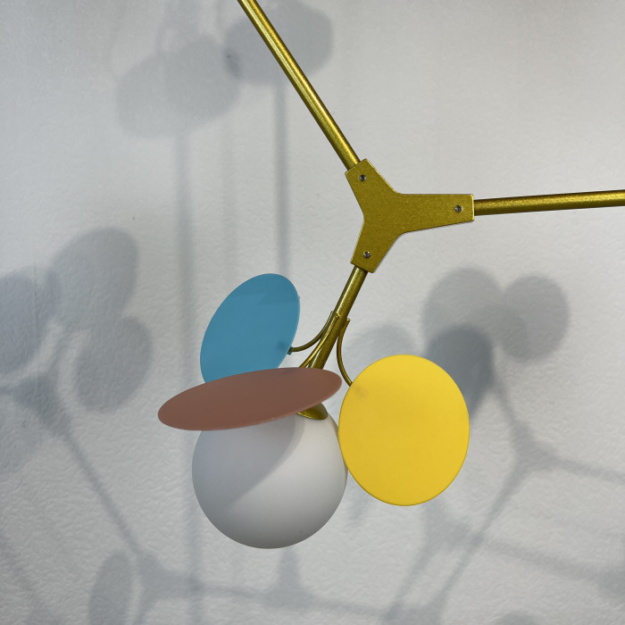 Люстра на штанге MATISSE M L120 Multicolored ImperiumLoft