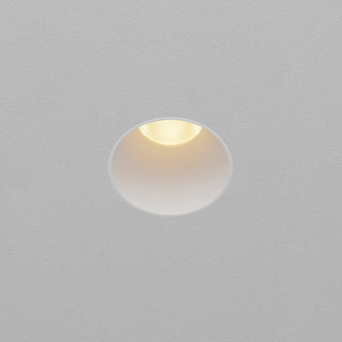 Встраиваемый светильник Maytoni Dip DL120-10W-2.7K-TRS-W