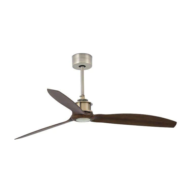 Вентилятор без света JUST FAN Gold/wood ceiling fan with DC motor