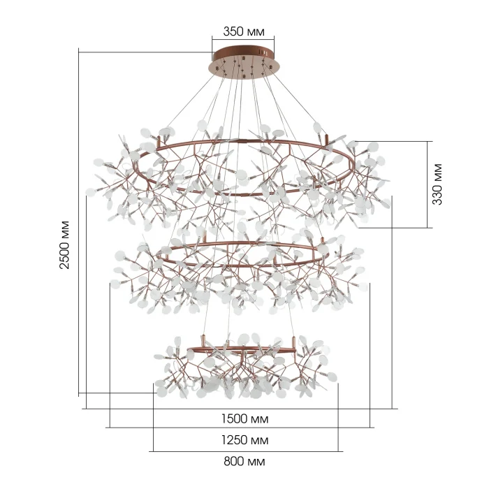 Люстра подвесная SL379.203.486 ST LUCE