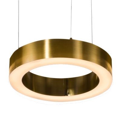 Подвесной светильник Cloyd RAUNDS P1 / Ø40 см - латунь (арт.10253)