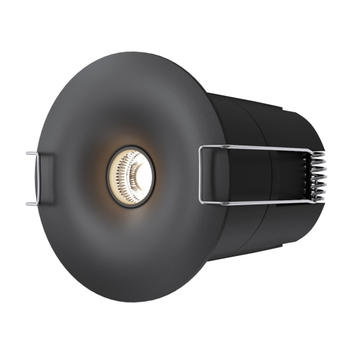 Светильник встраиваемый Italline IT06-6024 black 3000K