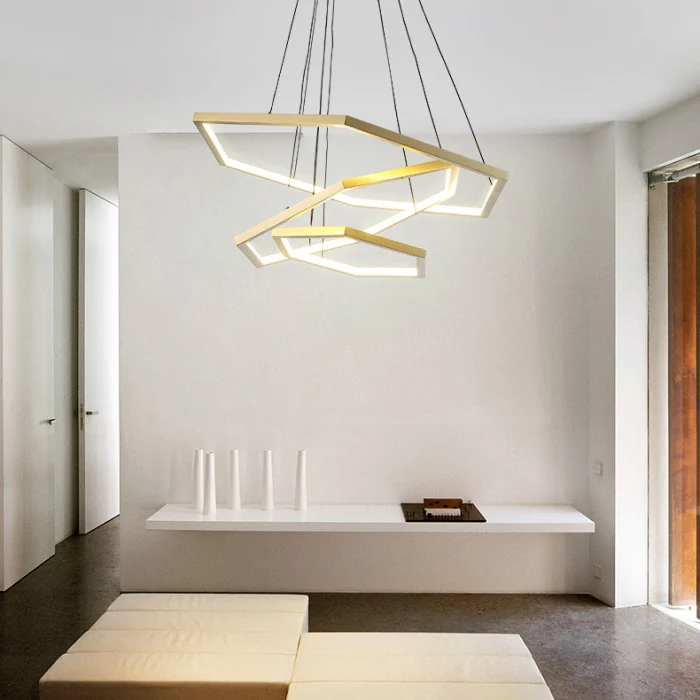 Подвесная люстра OCTANT D40+60+80 Black ImperiumLoft