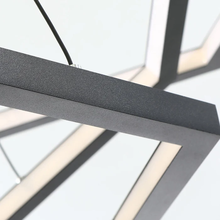 Подвесная люстра OCTANT D40+60+80 Black ImperiumLoft