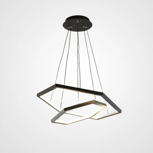 Подвесная люстра OCTANT D40+60+80 Black ImperiumLoft
