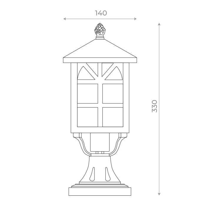 Светильник уличный наземный SL084.405.01 ST LUCE