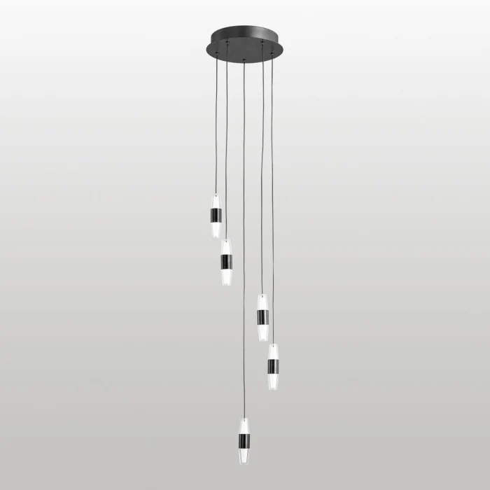 Люстра подвесная Lussole Hopkins LSP-7399