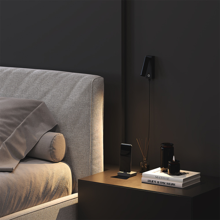 Настенный светильник Maytoni Twist C078WL-L3WBS3K