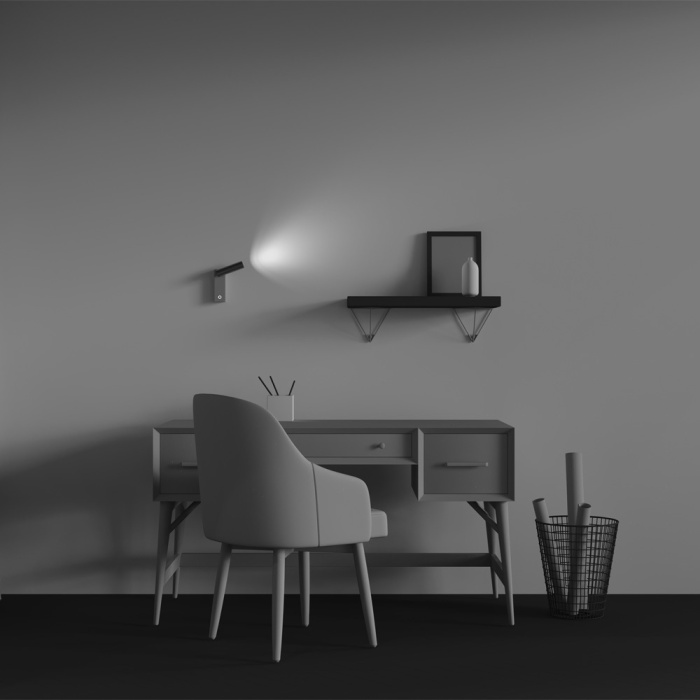 Настенный светильник Maytoni Twist C078WL-L3WBS3K