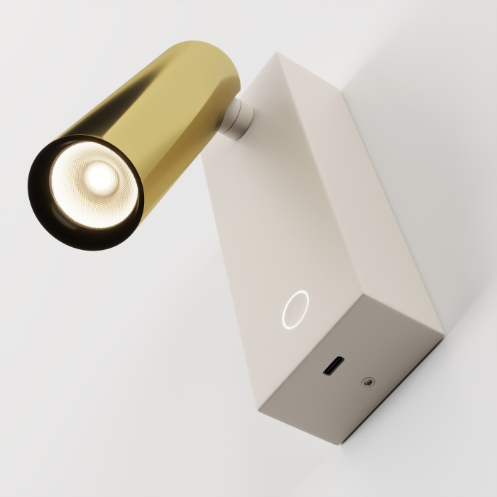 Настенный светильник Maytoni Twist C078WL-L3WBS3K