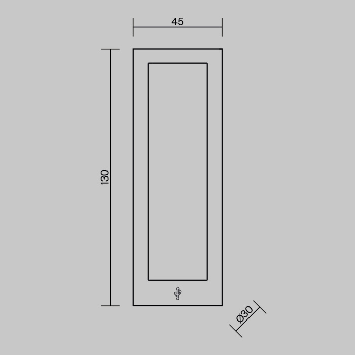 Настенный светильник Maytoni Twist C078WL-L3WBS3K