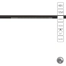 Магнитный трековый светильник Arte Lamp OPTIMA 0.1-10V A7477PL-1BK