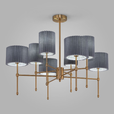 Люстра на штанге Eurosvet Notturno 60162/8 латунь Smart