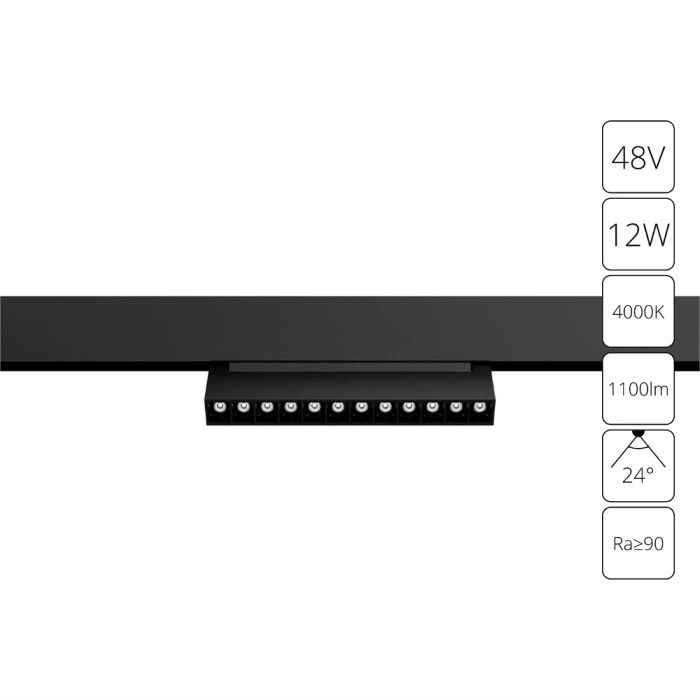 Магнитная трековая система Arte Lamp LINEA A4668PL-1BK