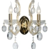 Бра Crystal Lux HOLLYWOOD AP2 GOLD