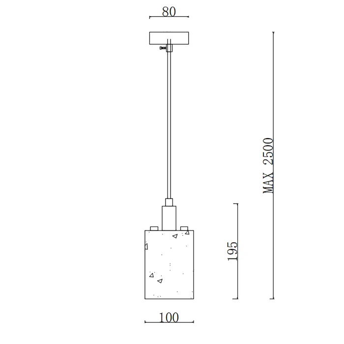 Подвесной светильник ROGERD SMALL black ImperiumLoft