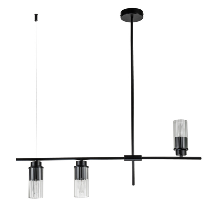 Потолочная люстра на штанге REVERSE ESCADA 2100/3P Black