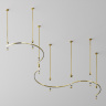 Шинопровод полукруг Maytoni Busbar trunkings Flarity TRX154-SR-D650-BS