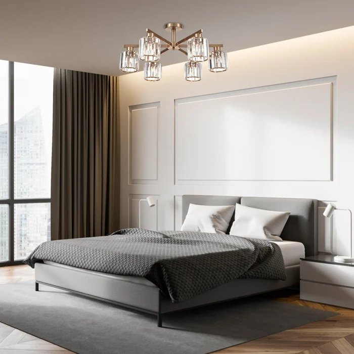 Потолочный светильник ADORN ESCADA 692/6P Сopper