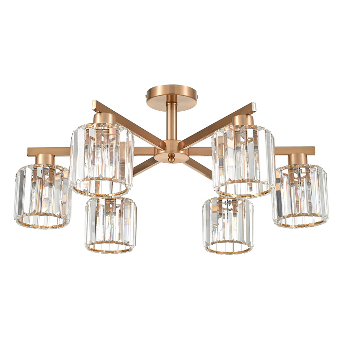 Потолочный светильник ADORN ESCADA 692/6P Сopper