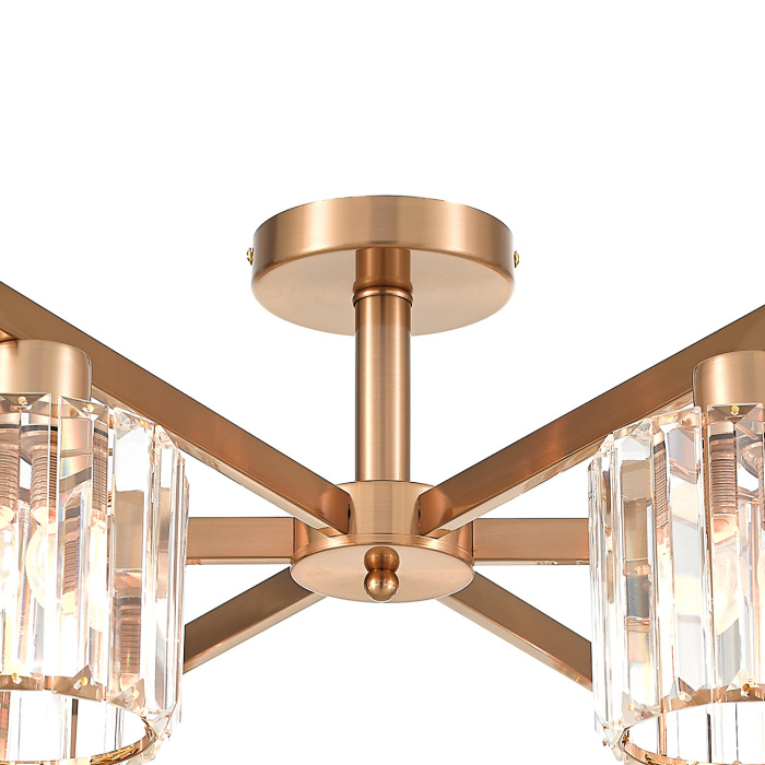 Потолочный светильник ADORN ESCADA 692/6P Сopper