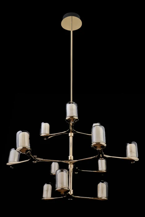 Подвесная люстра Leon Barbara LE7908/3+6+3 Gold