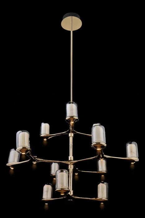 Подвесная люстра Leon Barbara LE7908/3+6+3 Gold