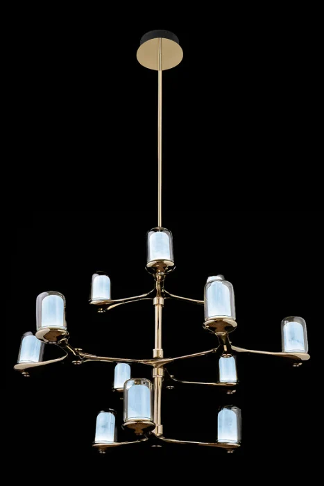 Подвесная люстра Leon Barbara LE7908/3+6+3 Gold