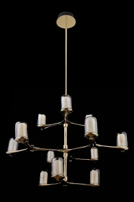 Люстра на штанге Leon Barbara LE7908/3+6+3 Gold