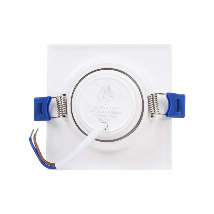 Встраиваемый светильник Leon LE-SPS-9W 3000K&4000К&6500K