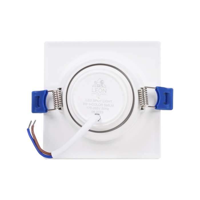Встраиваемый светильник Leon LE-SPS-9W 3000K&4000К&6500K