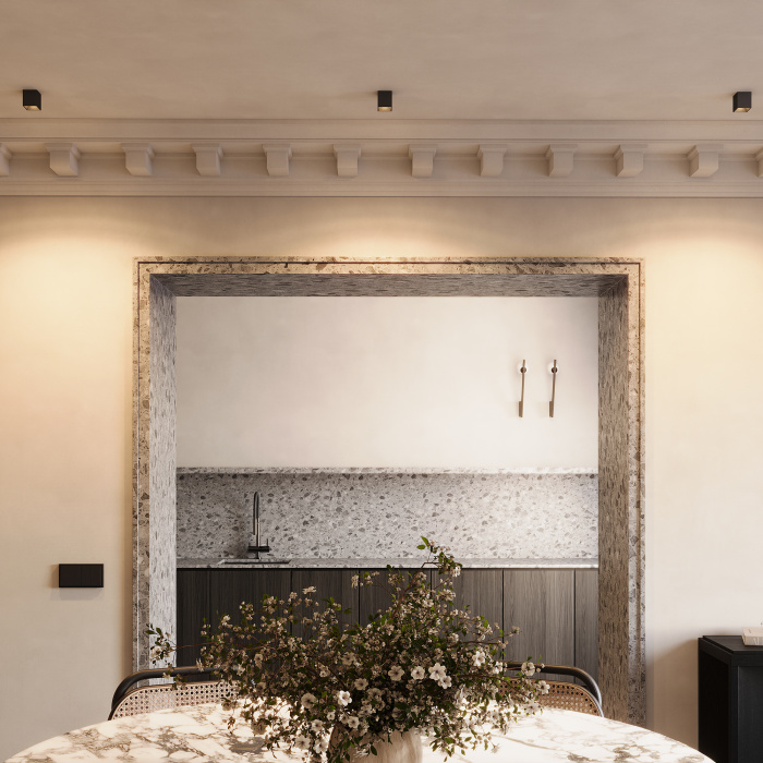 Потолочный светильник Maytoni Alfa LED C064CL-5W3K-SQ-B