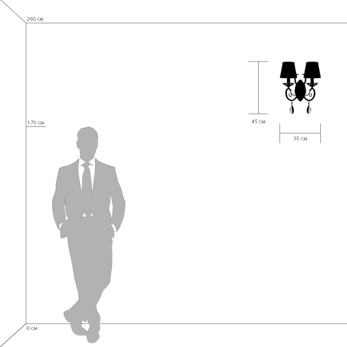 Бра Ricerco Osgona 693624