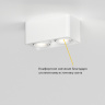 Накладной поворотный светильник Ledron TUBING 2 White