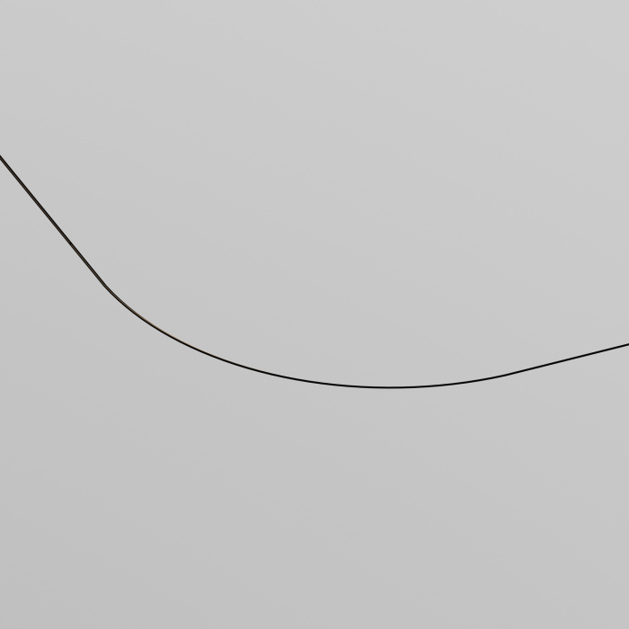 Коннектор радиусный D900 встраиваемый под ГКЛ 9,5мм Levity черный Maytoni TRA184-R900-12B