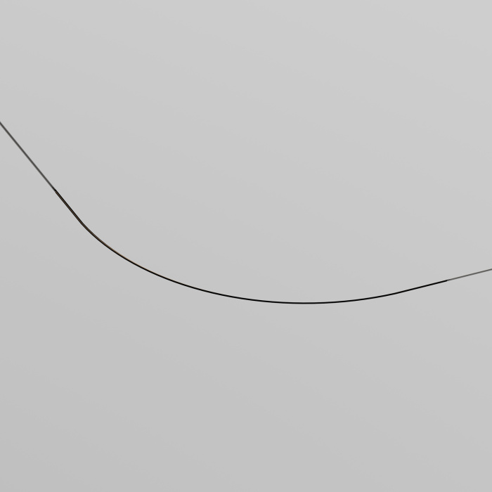 Коннектор радиусный D900 встраиваемый под ГКЛ 9,5мм Levity черный Maytoni TRA184-R900-12B