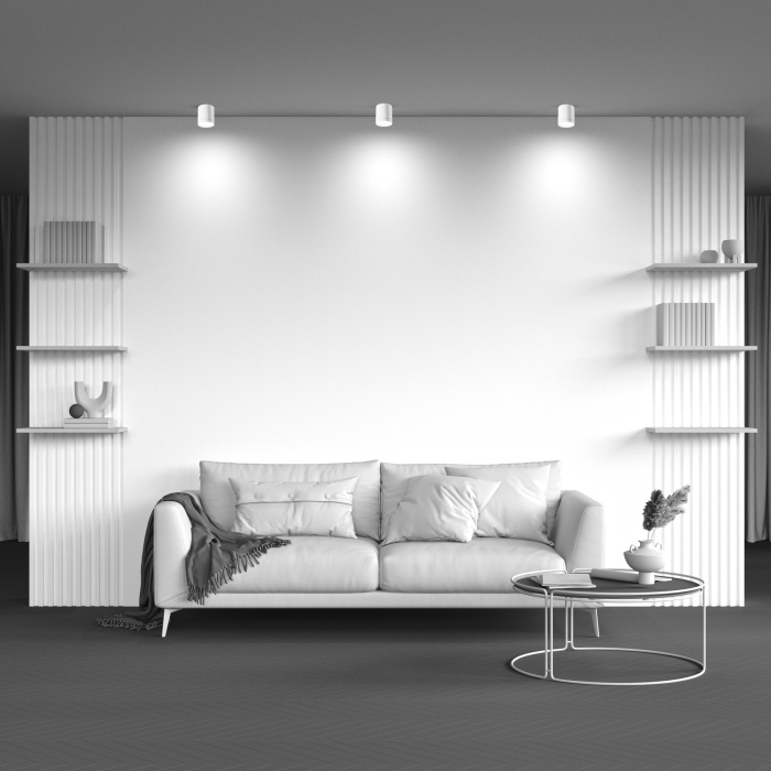 Потолочный светильник Maytoni Hoop C086CM-GX53-MRD-W