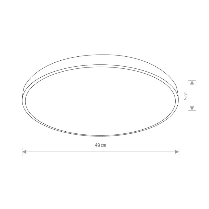 Потолочный cветильник Nowodvorski Agnes Round Led Pro White 10979