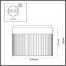 Потолочный светильник Odeon Light Pillari 5047/24LC