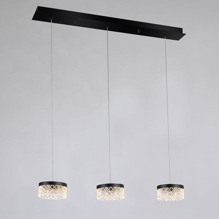 Подвесной светильник Delight Collection Diamond cut MD21020075-3B matt black