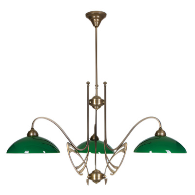 Люстра на штанге Berliner Messinglampen D265-98grB