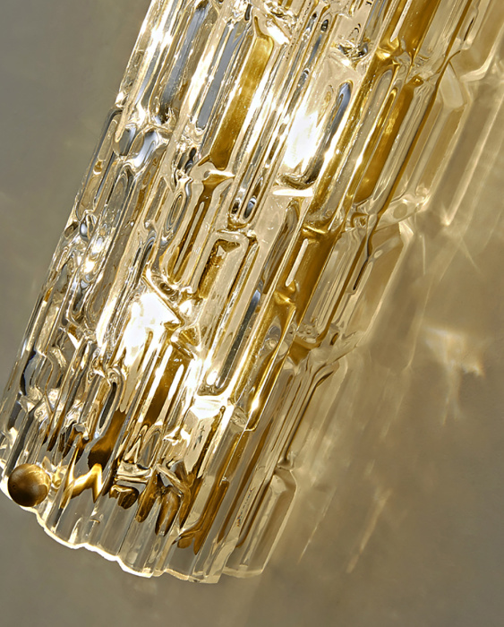 Настенный светильник Delight Collection 88085 88085W/S gold/clear