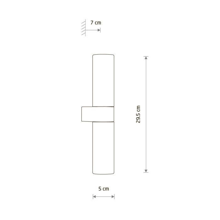 Настенный светильник Nowodvorski Natalie Chrome 10726